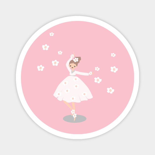 cute girl japanese Magnet by disainanisa